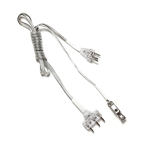 Sport Fencing Body Cords Foil Body Cords Cable Hand Line Clamp Equipment, Zaunausrüstung, Zaunkopf Drahtklemme Clip-Pin Stecker von Feegow