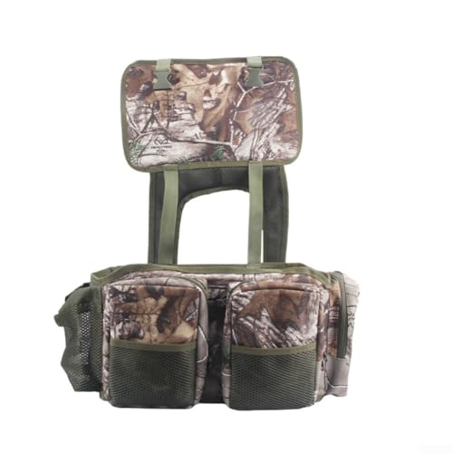 für Angelsitzbox, Angelrucksack, grüner Angelrucksack mit Geschirr, Rucksack-Konverter und Sitzbox, camouflage für Angelsitzbox, Angelrucksack, grüner Angelrucksack mit Geschirr, Rucksack-Konverter und Sitzbox, camouflage von Feegow