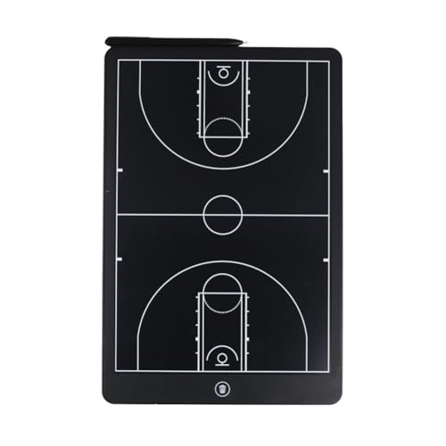 Fegtrtyoa Elektronisches Basketball-Coaching-Board, Digitales Strategie-Markierungsboard mit LCD-Bildschirm und Eingabestift für Basketball, Fußball von Fegtrtyoa