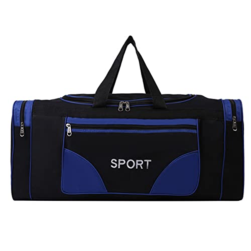 Fehploh Oxford Fitnesstasche, große Kapazität, Sportrucksack, Geldbörse, wasserdicht, multifunktional, verschleißfest, für Reisen, Schwimmen (blau) von Fehploh