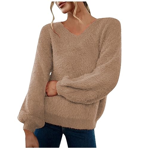 Feibeauty Fleecepullover Damen Sport Tshirts Damen Hemd Damen Einfarbig Herbst Winter Warm Langarm Strickpullover V Ausschnitt Lange äRmel Stricken Sweatshirt PlüSch Bluse Damen Feibeauty Fleecepullover Damen Sport Tshirts Damen Hemd Damen Einfarbig Herbst Winter Warm Langarm Strickpullover V Ausschnitt Lange äRmel Stricken Sweatshirt PlüSch Bluse Damen von Feibeauty