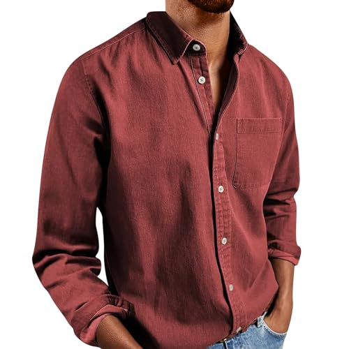 Meine Bestellung Anzeigen, Hawaiihemd Herren Hemd Oktoberfest Herren Einfarbig Baumwolle Leinenhemd Mit Knöpfen Freizeithemd Outdoor Basic Langarmhemd Hawaii Kostüm Herren Herren Hemd Slim Fit(Weiß,L) Meine Bestellung Anzeigen, Hawaiihemd Herren Hemd Oktoberfest Herren Einfarbig Baumwolle Leinenhemd Mit Knöpfen Freizeithemd Outdoor Basic Langarmhemd Hawaii Kostüm Herren Herren Hemd Slim Fit(Weiß,L) von Feibeauty