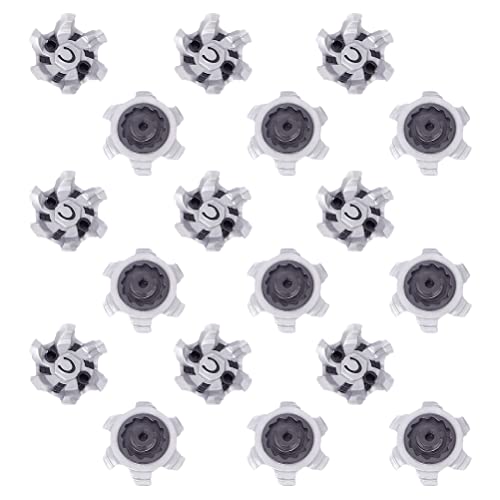 Fencelly 18 Stück Golfschuh-Spikes, Universal-Gummi-Spikes, Ersatz-Stollen Golfschuhe Fencelly 18 Stück Golfschuh-Spikes, Universal-Gummi-Spikes, Ersatz-Stollen Golfschuhe von Fencelly