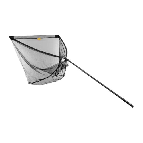 FENCL Karpfenkescher CARP Premium 105 cm / 42", 2 m Länge der Stange, Netzwerkauswahl Polyester, Griffauswahl Carbon, Kescher Teich, Angel Kescher, Angelzubehör, mit Keschertasche von Fencl