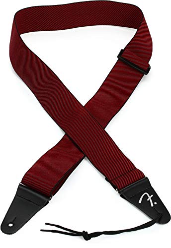 Fender® WeighLess® Tweed Strap, Red von Fender