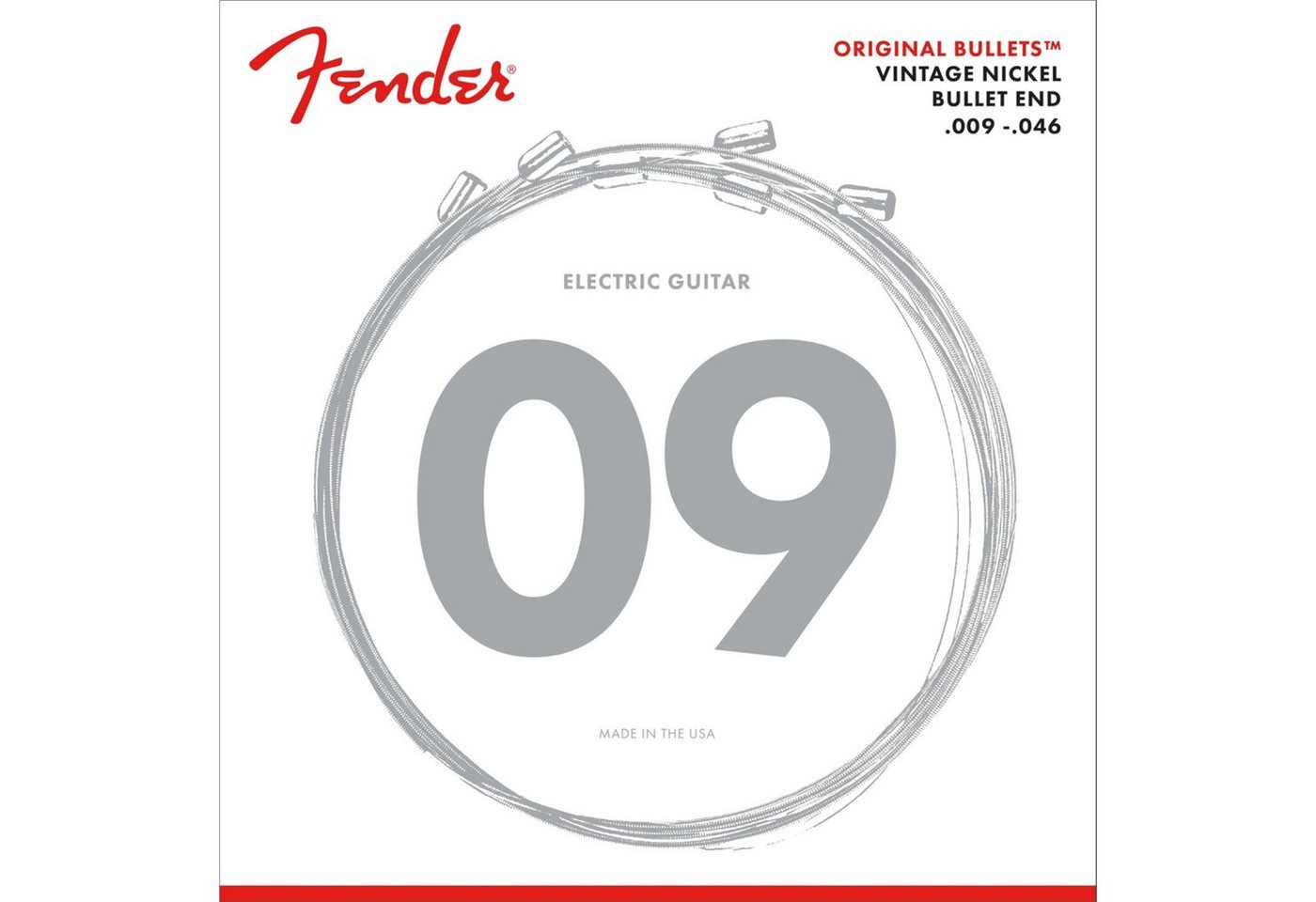 Fender Saiten, E- Saiten O.Bullet 3150LR 9-46 Pure Nickel - E-Gitarrensaiten Fender Saiten, E- Saiten O.Bullet 3150LR 9-46 Pure Nickel - E-Gitarrensaiten von Fender