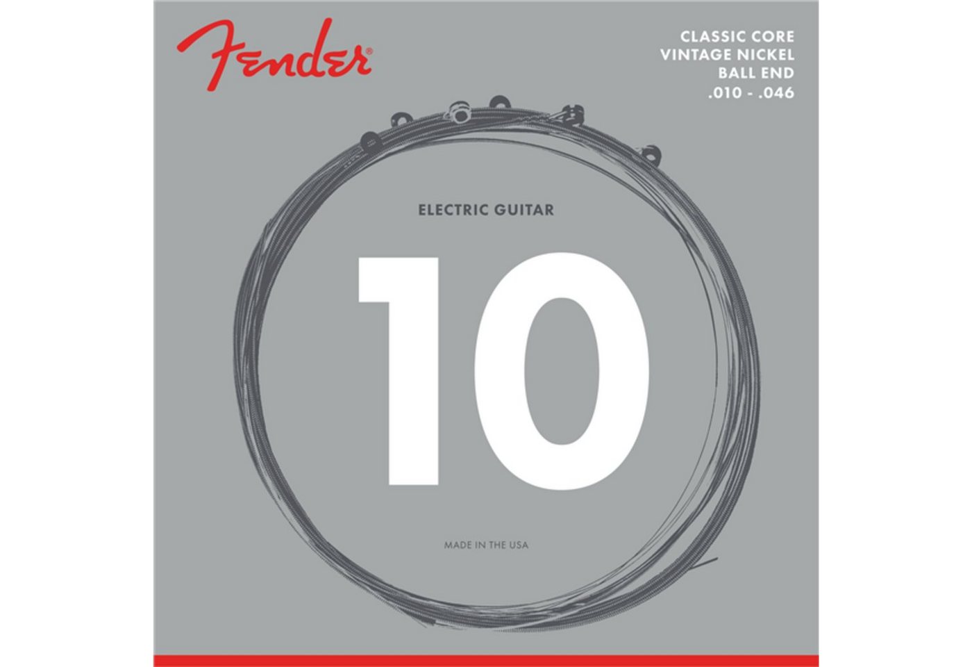 Fender Saiten, 155R Classic Core 10-46 - E-Gitarrensaiten Fender Saiten, 155R Classic Core 10-46 - E-Gitarrensaiten von Fender