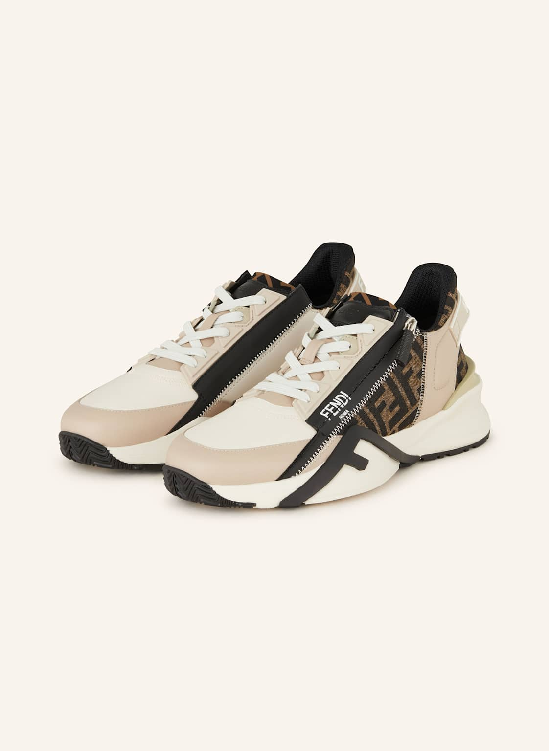 Fendi Slip-On-Sneaker Flow beige von Fendi