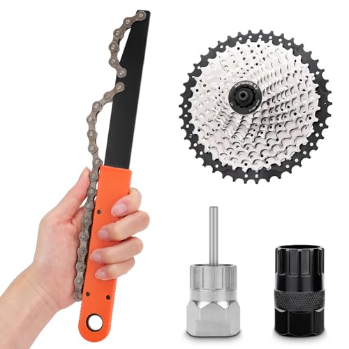 Fengzio Fahrrad Kettenpeitsche mit Zahnkranzabzieher und Abzieher Universal kassettenabzieher kettenpeitsche und abzieher Set Kassettenabzieher Kit Fengzio Fahrrad Kettenpeitsche mit Zahnkranzabzieher und Abzieher Universal kassettenabzieher kettenpeitsche und abzieher Set Kassettenabzieher Kit von Fengzio