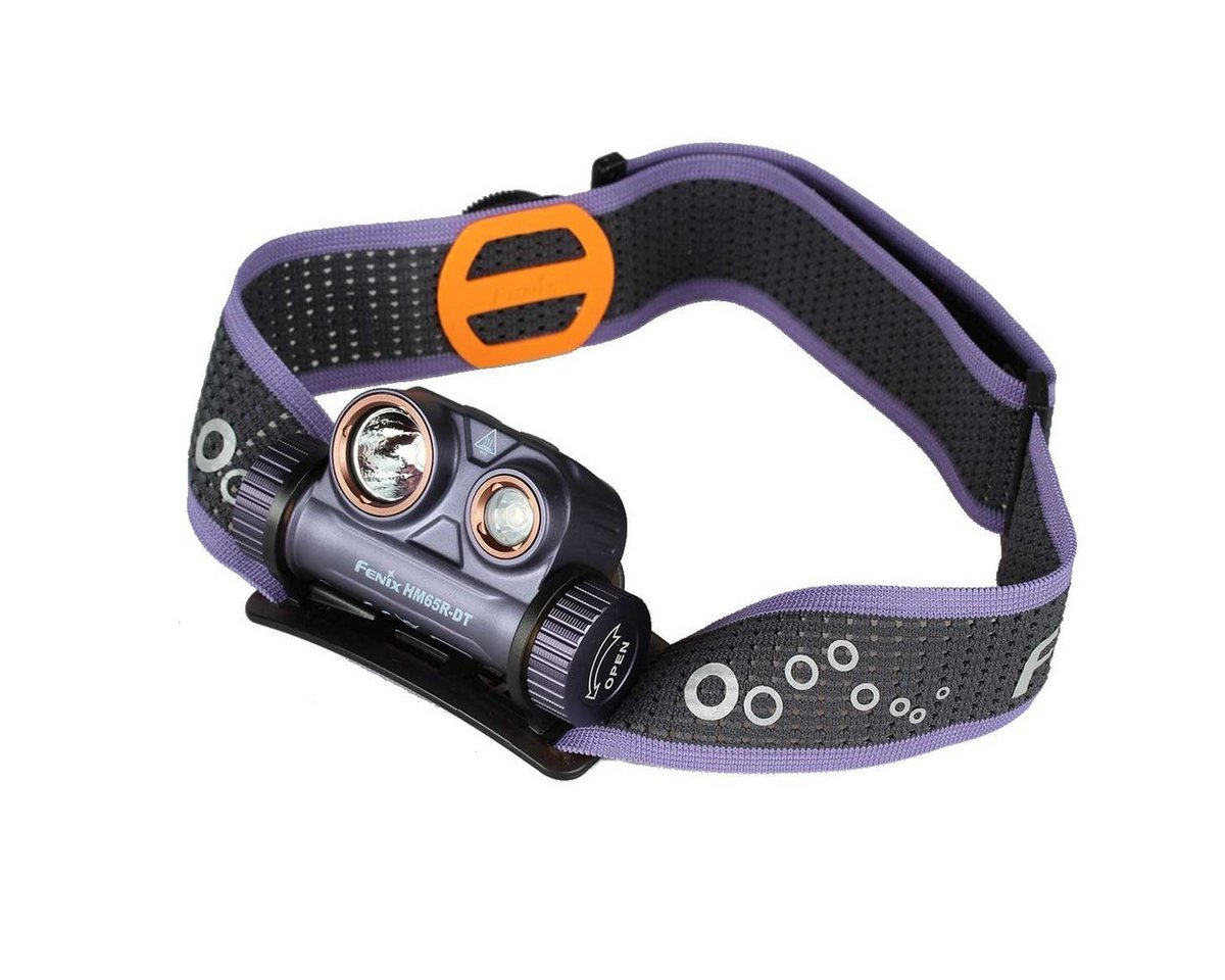 Fenix LED Stirnlampe HM65R-DT LED Stirnlampe 1300 Lumen Dark Purple von Fenix