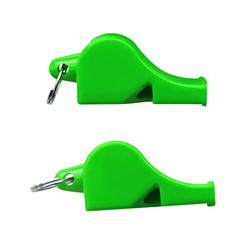 Fenteer 2pcs-Pack Trillerpfeife Notfallpfeife Signalpfeife Fußball Basketball Training Pfeife, Grün Fenteer 2pcs-Pack Trillerpfeife Notfallpfeife Signalpfeife Fußball Basketball Training Pfeife, Grün von Fenteer