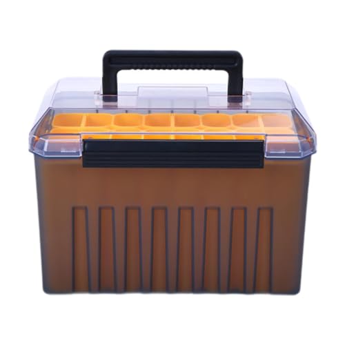 Fenteer Angeln Fischfutter Fall Fischfutter Haken Organizer Tragbare Topwater Köder Robuste Tackle Lagerung Box Forellen Angeln Zubehör von Fenteer