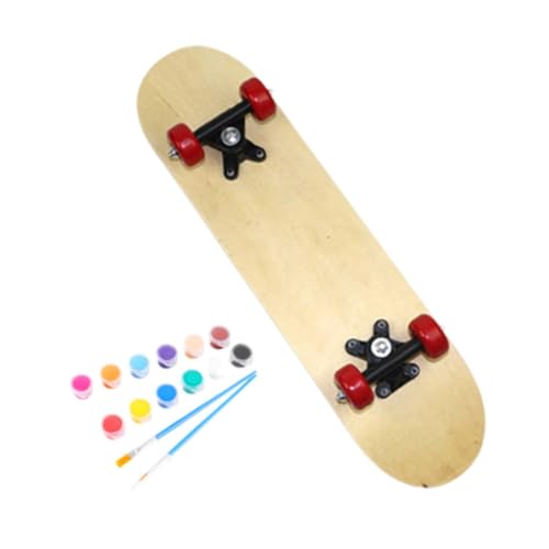 Fenteer Blanko Graffiti Skateboard für Kinder, DIY Skateboard für Kinder, Praktisches Blanko Graffiti Longboard Aus Holz für Teenager, 80x20cm Fenteer Blanko Graffiti Skateboard für Kinder, DIY Skateboard für Kinder, Praktisches Blanko Graffiti Longboard Aus Holz für Teenager, 80x20cm von Fenteer