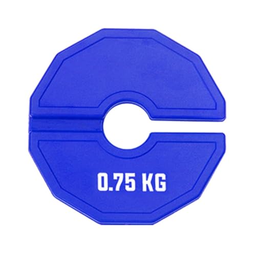 Fenteer Fitnessstudio Micro Plate Gewicht Hebeplatte kompaktes -Wechsel Gewicht Platte Hantelgewichte für Mikrobeladung Fitness-Enthusiasten, Blau, 0.75 Kg Fenteer Fitnessstudio Micro Plate Gewicht Hebeplatte kompaktes -Wechsel Gewicht Platte Hantelgewichte für Mikrobeladung Fitness-Enthusiasten, Blau, 0.75 Kg von Fenteer