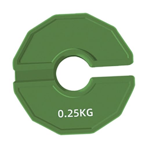 Fenteer Fitnessstudio Micro Plate Gewicht Hebeplatte kompaktes -Wechsel Gewicht Platte Hantelgewichte für Mikrobeladung Fitness-Enthusiasten, GrÜn, 0.25 Kg Fenteer Fitnessstudio Micro Plate Gewicht Hebeplatte kompaktes -Wechsel Gewicht Platte Hantelgewichte für Mikrobeladung Fitness-Enthusiasten, GrÜn, 0.25 Kg von Fenteer