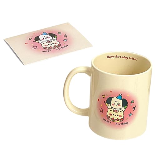 Fenteer -Kaffeetasse, Teetasse, 300 ml, Saftgeschenk, Frühstücks-Trinktasse, als Geschenk für Büro, Männer, Großmutter, Mutter von Fenteer