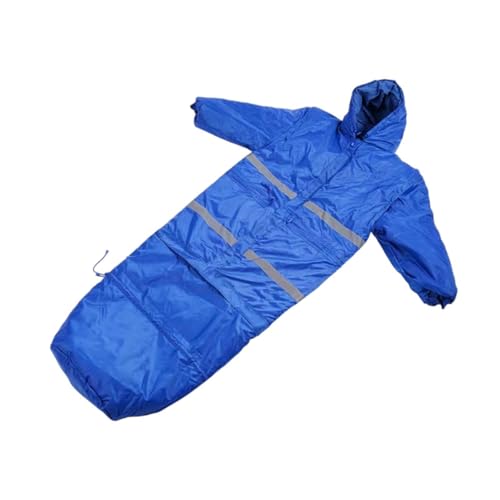 Fenteer Outdoor-Schlafsack, Camping-Schlafsack, Campingausrüstung, warme Jacke mit Ärmeln für den Notfall, Campingzubehör, 200 Cmx70 cm von Fenteer