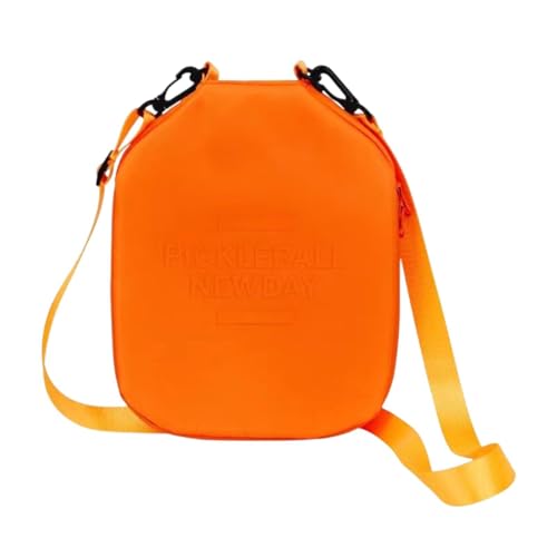 Fenteer Pickleball-Schläger-Abdeckung, Paddel-Etui, Pickleball-Geschenk für Männer und Frauen, Beutel, Schläger-Ärmelschutz für Outdoor-Sporttraining, Orange von Fenteer