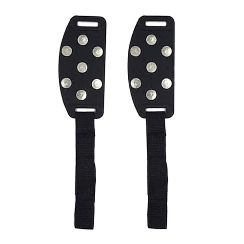Fenteer Schuhspikes, EIS-Steigeisen, Spikes, EIS-Schnee-Griffe, Tragbare Eisgreifer, Winter-Schuh-Steigeisen für Winter-Outdoor-Klettern für Erwachsene Fenteer Schuhspikes, EIS-Steigeisen, Spikes, EIS-Schnee-Griffe, Tragbare Eisgreifer, Winter-Schuh-Steigeisen für Winter-Outdoor-Klettern für Erwachsene von Fenteer