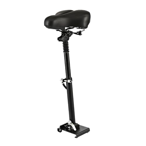 Fenteer Scooter-Sitz, Sattelsitz ohne Stanzen, höhenverstellbar, für Erwachsene, stoßdämpfend, faltbar, bequemer Ersatz, 22.5 cm bis 25 cm Fenteer Scooter-Sitz, Sattelsitz ohne Stanzen, höhenverstellbar, für Erwachsene, stoßdämpfend, faltbar, bequemer Ersatz, 22.5 cm bis 25 cm von Fenteer