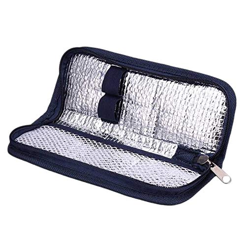 Feriany Insulin-Reisetasche, für Diabetiker, Medikamente, Marineblau Feriany Insulin-Reisetasche, für Diabetiker, Medikamente, Marineblau von Feriany