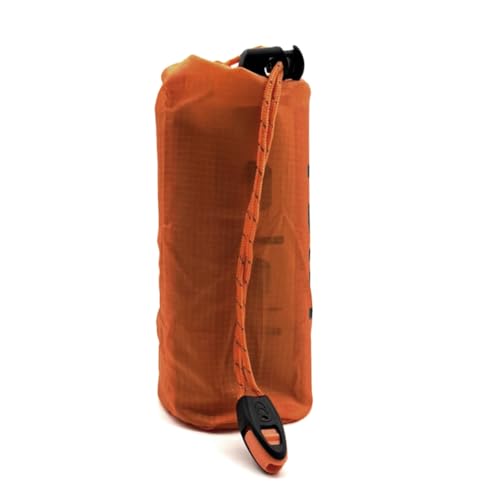 Feriany Shelter Schlauchzelt für 2 Personen, PE-Notfall-Zelt mit Stofftasche, Paracord für Wandern, Camping und Outdoor, 240 x 150 cm Feriany Shelter Schlauchzelt für 2 Personen, PE-Notfall-Zelt mit Stofftasche, Paracord für Wandern, Camping und Outdoor, 240 x 150 cm von Feriany