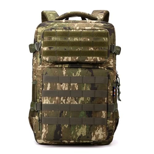 Feriany Sling-Rucksack, Wasserdicht, für Outdoor, Wandern, Camping, Jagd, Gelb, Camouflage von Feriany