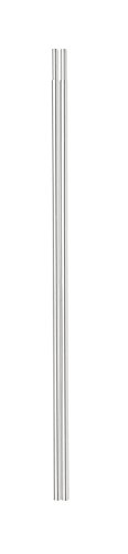 Ferrino Unisex-Erwachsene Aluminiumstange 8,5 mm, 50 cm (2 Stück) Zubehör für Zelte und Wanderungen, rot, Einheitsgröße von Ferrino
