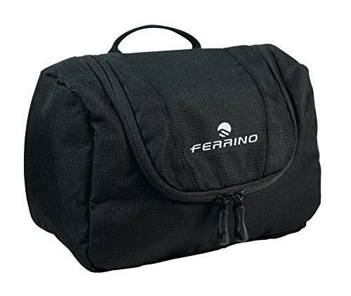 Ferrino Cosmetic Necessaire Dufflebag Reisetasche, Unisex, Schwarz, 23 x 12 x 15 cm von Ferrino