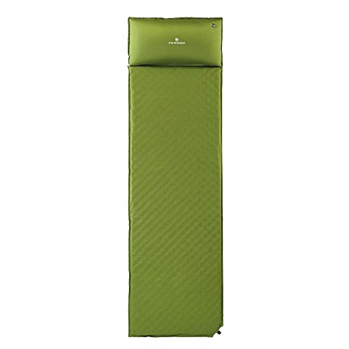 Ferrino Dream Matratze selbstaufblasend mit Kissen, grün, 180 x 51 x 3.5 cm Ferrino Dream Matratze selbstaufblasend mit Kissen, grün, 180 x 51 x 3.5 cm von Ferrino