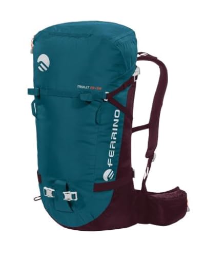 Ferrino Für Bergsteiger-Enthusiasten, der Trekkingrucksack für Damen Triolet 28+3 VI wird Organisation und Komfort bieten. KOSTENLOSE VERSAND und Rückgabe Trekkingrucksack Damen Triolet 28+3 Blau von Ferrino