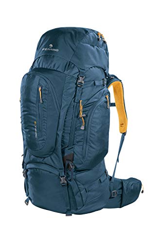 Ferrino Unisex – Erwachsene Transalp Rucksack, blau, 100 L von Ferrino