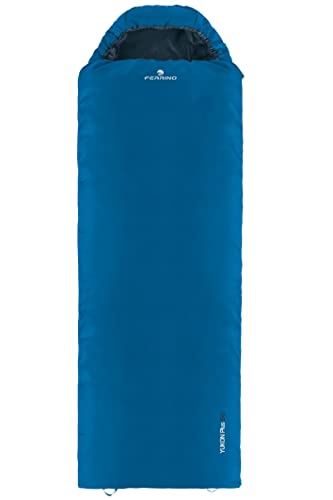 Ferrino Unisex – Erwachsene Yukon Plus Sq Schlafsack, blau, Einheitsgröße Ferrino Unisex – Erwachsene Yukon Plus Sq Schlafsack, blau, Einheitsgröße von Ferrino