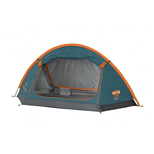 Ferrino Unisex-Jugend MTB 2 Zelt, 2 Eingänge mit Moskitonetz, blau, 2 Ferrino Unisex-Jugend MTB 2 Zelt, 2 Eingänge mit Moskitonetz, blau, 2 von Ferrino