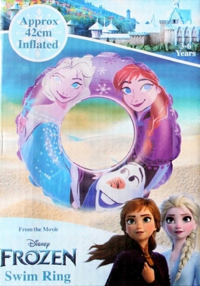 Festivalartikel Badeanzug Aufblasbarer Schwimmring für Kinder Frozen, Pool Strand, 42 cm Festivalartikel Badeanzug Aufblasbarer Schwimmring für Kinder Frozen, Pool Strand, 42 cm von Festivalartikel