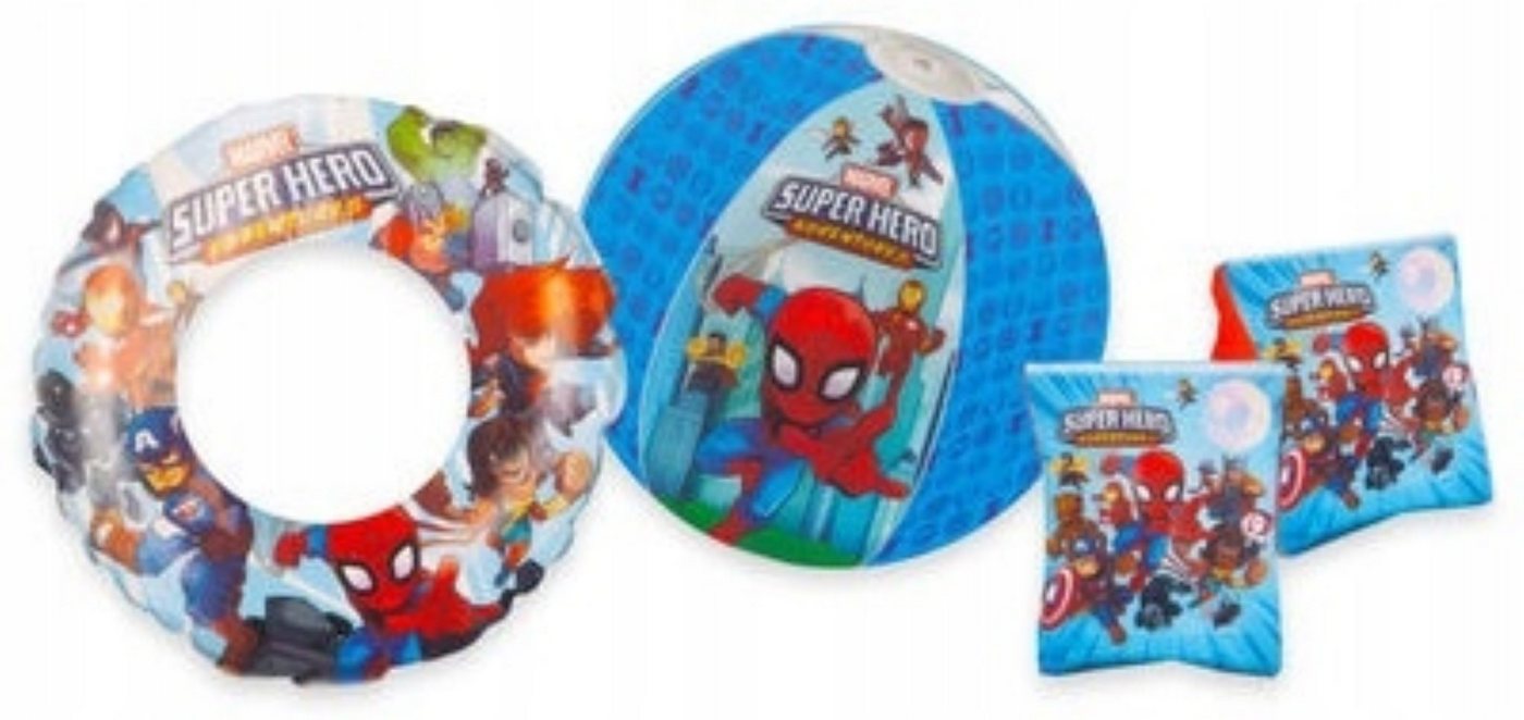 Festivalartikel Badeanzug Spiderman Spidey Schwimmset - Schwimmring, Armflügel, Ball Festivalartikel Badeanzug Spiderman Spidey Schwimmset - Schwimmring, Armflügel, Ball von Festivalartikel