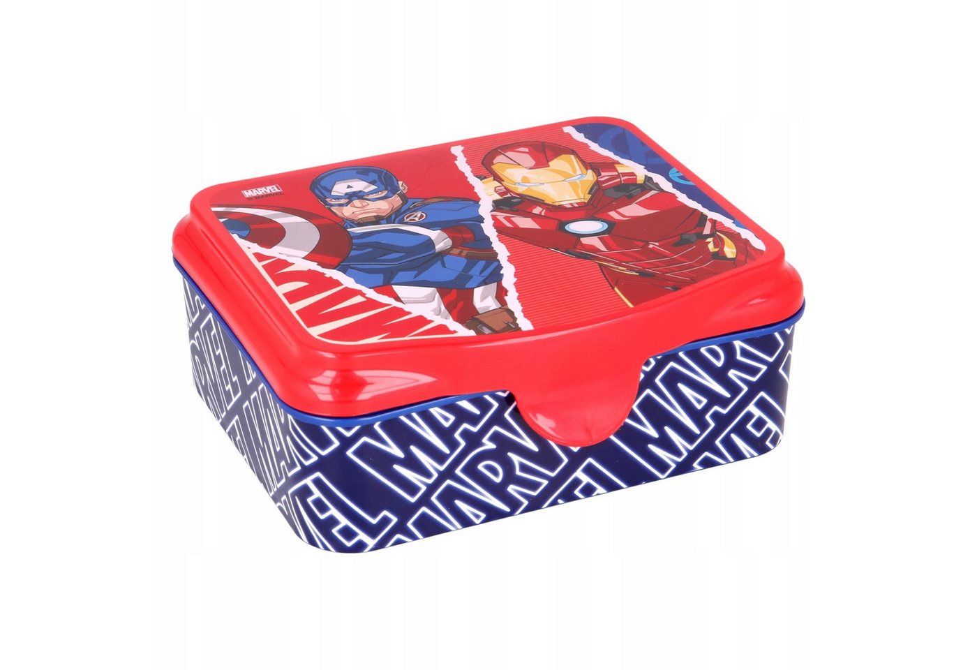 Festivalartikel Trinkflasche Avengers Marvel Frühstücksbox Lunchbox Behälter für Kinder Schule von Festivalartikel