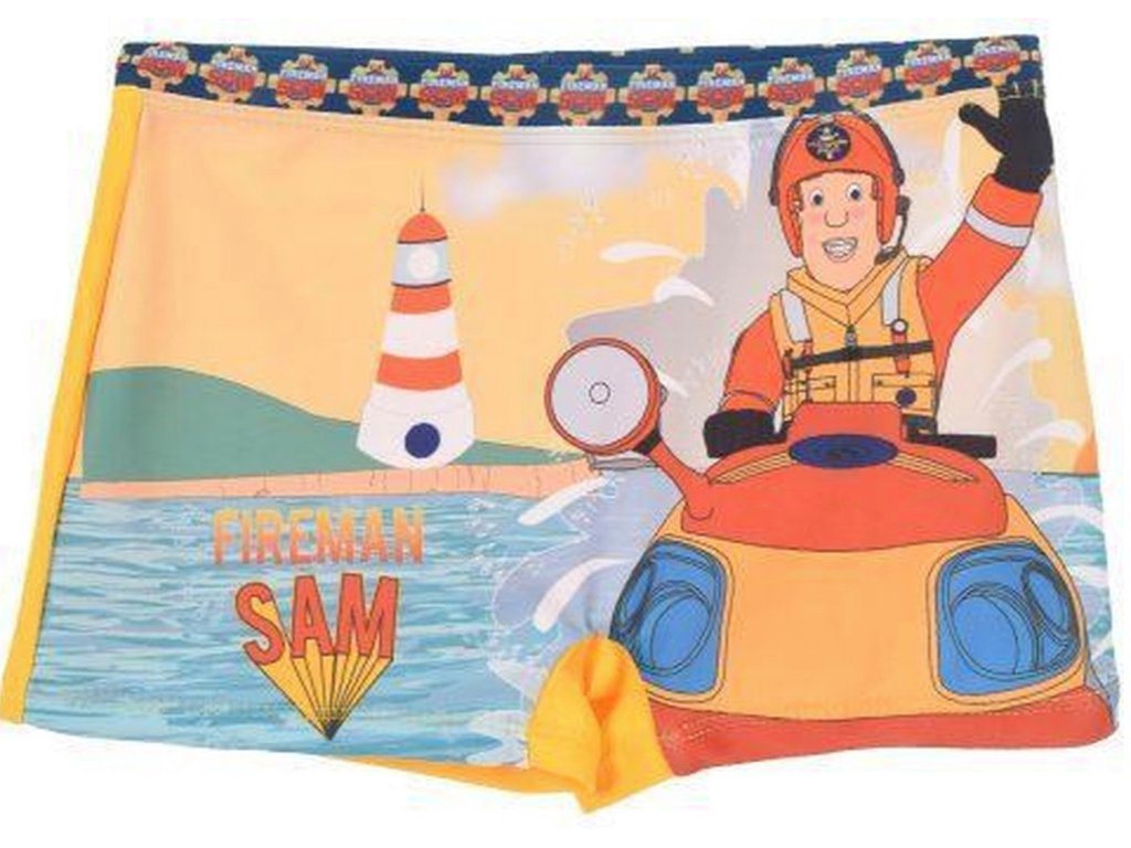 Feuerwehrmann Sam Boxer-Badehose Badehose gelb Feuerwehrmann Sam Boxer-Badehose Badehose gelb von Feuerwehrmann Sam