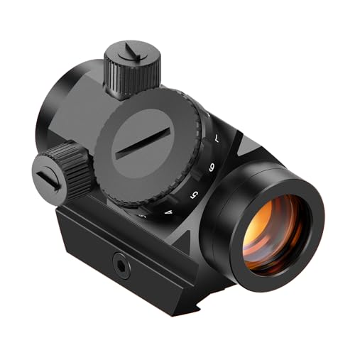 Feyachi RDS-25 Red Dot Visier 4 MOA Rotpunktvisier Gewehr Zielfernrohr Airsoft Visier für Jagd, Softair und Armbrust von Feyachi