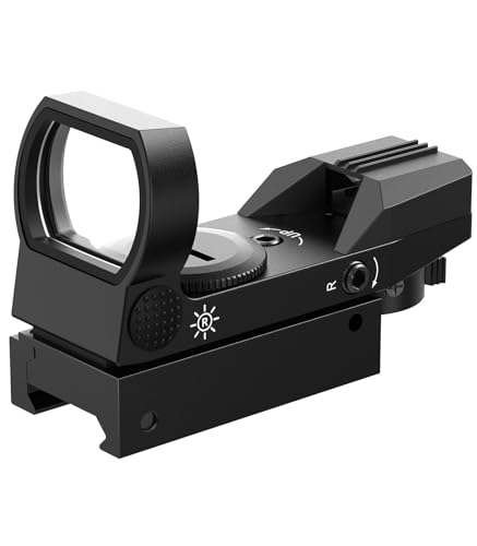 Feyachi Red Dot Visier Red Green Leuchtpunktvisier mit einstellbares taktisch Rot und Grün Fadenkreuz Zielfernrohr Reflexvisier kompatibel mit 20mm/22mm Picatinny Feyachi Red Dot Visier Red Green Leuchtpunktvisier mit einstellbares taktisch Rot und Grün Fadenkreuz Zielfernrohr Reflexvisier kompatibel mit 20mm/22mm Picatinny von Feyachi