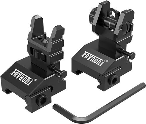Feyachi S17 Flip Up Visiere Klappbare vordere und hintere Eisenseiten BUIS Visiere, Backup-Visierset Airsoft-Zubehör für Picatinny-Schiene auf Feyachi S17 Flip Up Visiere Klappbare vordere und hintere Eisenseiten BUIS Visiere, Backup-Visierset Airsoft-Zubehör für Picatinny-Schiene auf von Feyachi