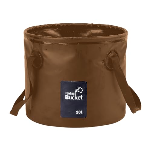 Fhkpsqkcn Angeln Eimer Angeln Tasche Mit Angeln Becken Angelgerät Faltbare Tackle Tasche Fisch Angeln Fässer Container von Fhkpsqkcn