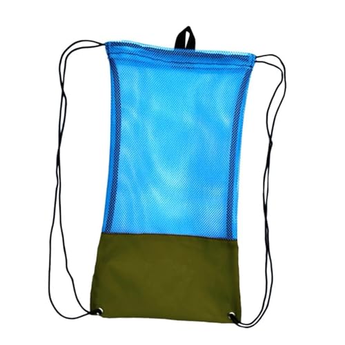 Fhkpsqkcn Schwimmen Kordelzug Tasche Net Sport Tasche Für Schwimmen Strand Tauchen Reise Gym Workout Schnorcheln Ausrüstung Tasche Für Erwachsene Kind von Fhkpsqkcn