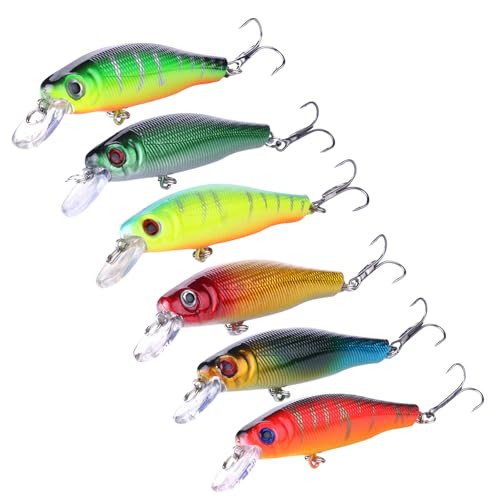 Künstliche Köder 8 9 G Jerkbait Wobbler Forelle Walleye Köder Swimbait Minnow Angelköder Für Salzwasserfischen von Fhkpsqkcn