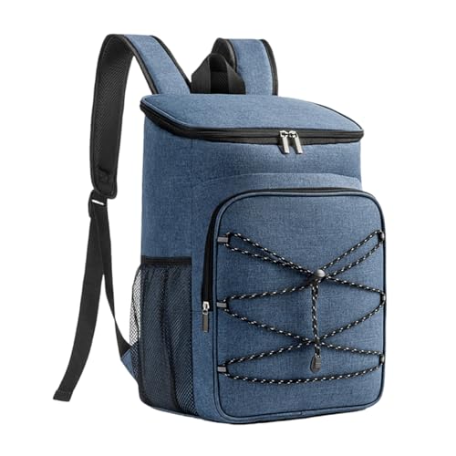 Fhsqwernm Auslaufsicherer Strandkühler, Rucksack, wasserdicht, weiche Kühltasche, Camping-Kühltasche, Aufbewahrungstasche, leichte Reise-Lunch-Tasche von Fhsqwernm