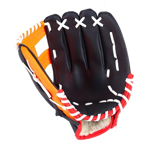 Fhsqwernm Baseball Handschuh Weiches PU Leder Verdickend Pitcher Softball Handschuhe Für Teenager Und Erwachsene Professionelles Baseball Fangen von Fhsqwernm