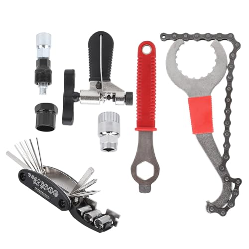 Fhsqwernm Rennrad Schwungrad Removal Tool Kits Kettenbrecher Radfahren Multitool Fahrräder Kurbeln Extraktoren Abzieher Wartungswerkzeug von Fhsqwernm