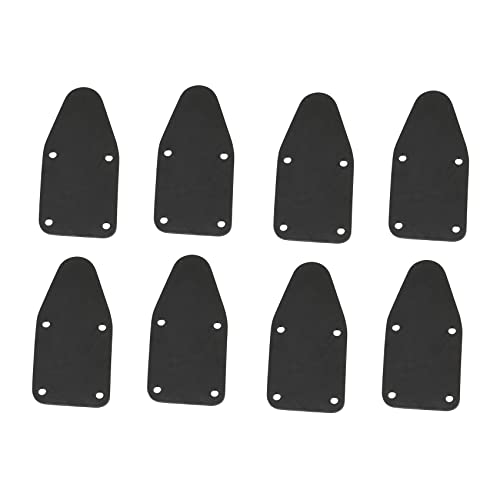 Ficher 8 Stück Schwarze Farbe Gummi Dichtung Skateboard Teile für 6,25 Brett CX4 Land Surf Brett von Ficher