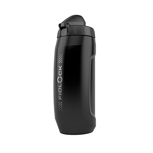 Fidlock Twist Einzelflasche 590ml Schwarz mit Drehanschluss (ohne Fahrradboden) Magnetischer Fahrrad Flaschenhalter mit Bicycle Getränkehalter von Fidlock