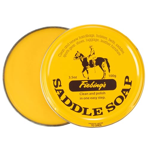 Fiebing's 055012 Sattelseife, 100 ml, Gelb – reinigt, weich und konserviert Leder, 3.5 oz Fiebing's 055012 Sattelseife, 100 ml, Gelb – reinigt, weich und konserviert Leder, 3.5 oz von Fiebing's